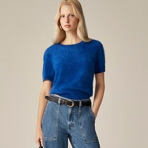 J.Crew Brushed cashmere T-shirt